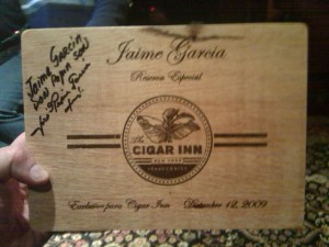 Jaime Garcia Reserva Especial Jaime Garcia Reserva Especial